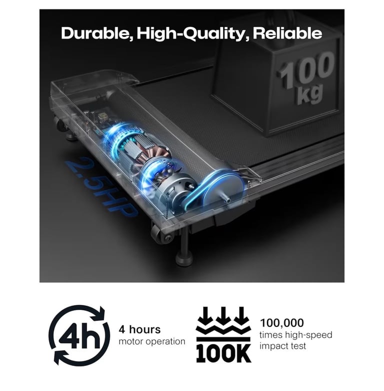 Walking Pad with Incline, Under Desk Treadmills for Home, Lightweight Walking Machine, wheeled