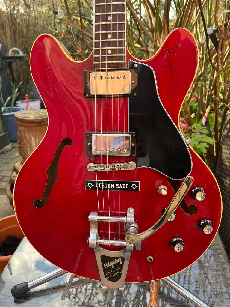 1981 Gibson ES335 Pro with a hard case 
