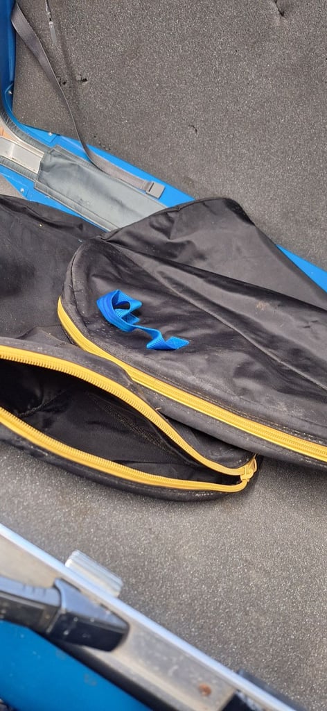Hard wheeled case for transporting a bicycle eg to take on a plane journey. 