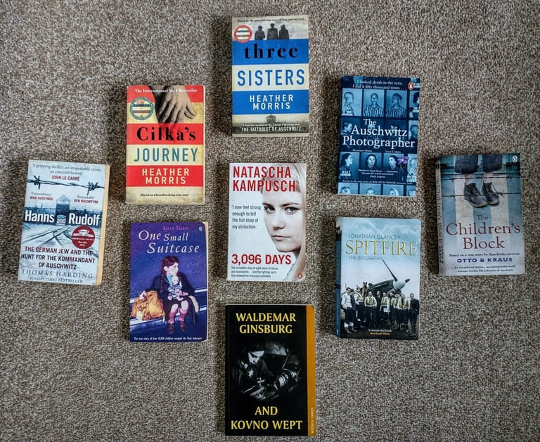 9 PAPERBACK BOOKS