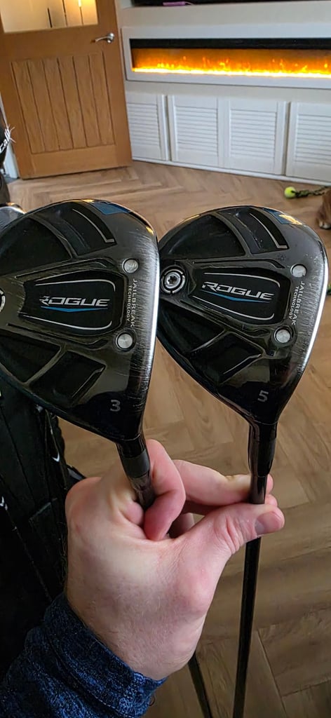 3 & 5 wood Callway Rogue