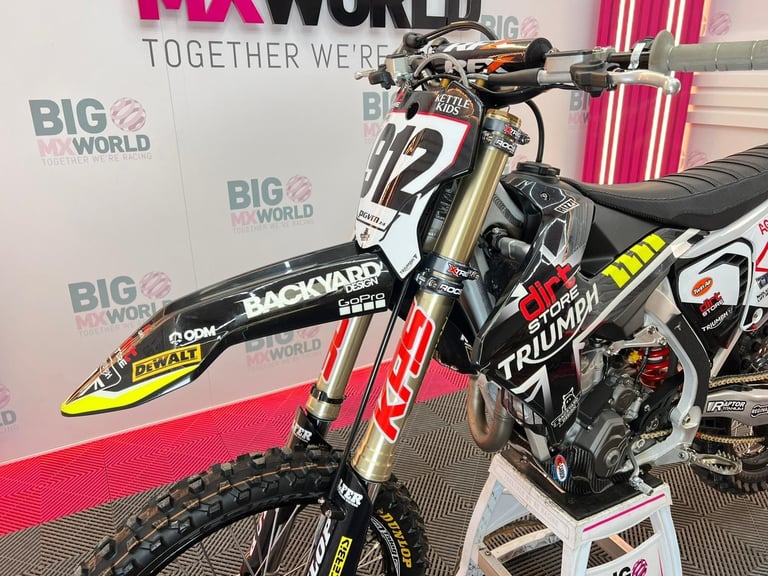 Triumph TF450 RC 2025 - INC VAT- FULLY PREPPED RACE BIKE // NEVER BEEN ON TRACK 