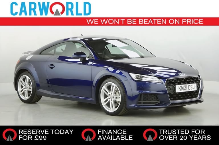 2021 Audi TT 2.0 TFSI 45 Sport Coupe 3dr Petrol S Tronic Euro 6 (s/s) (245 ps) Coupe Petrol Autom...