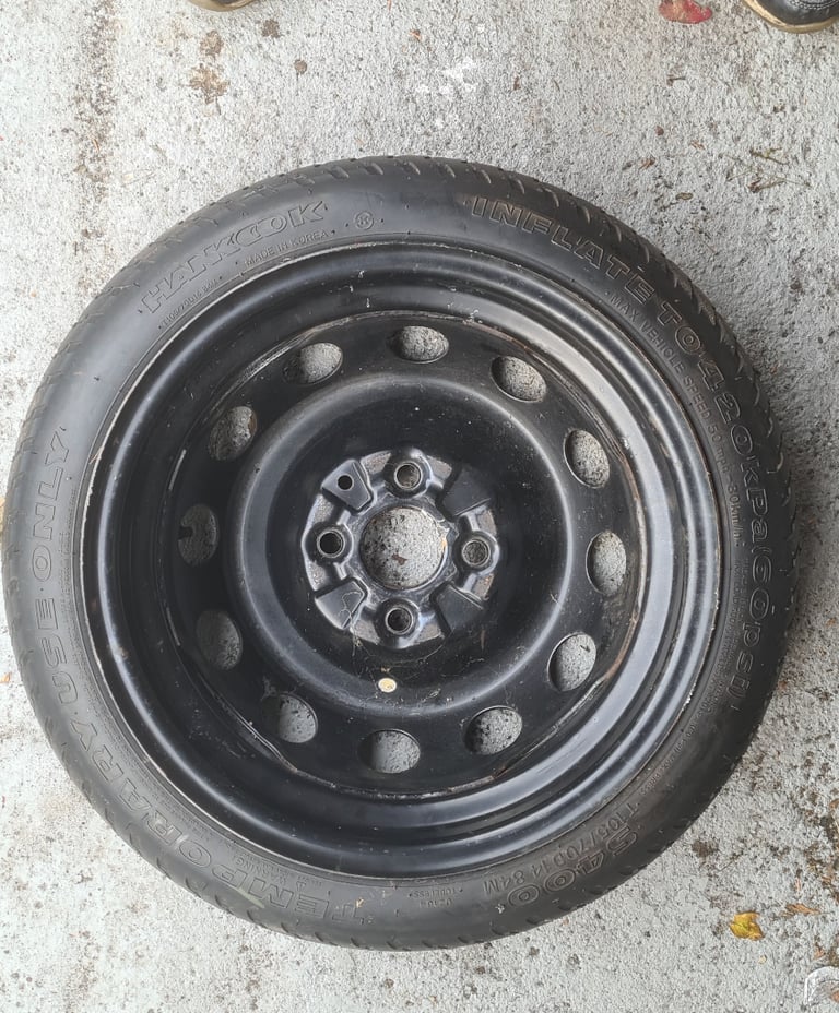 Space saver wheel Kia picanto, hyundai i10