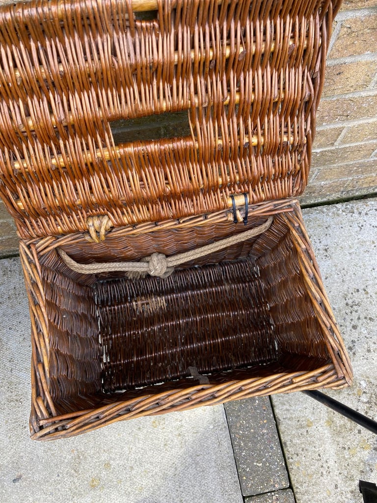 image for Fishing basket ,stool and chair  good condition