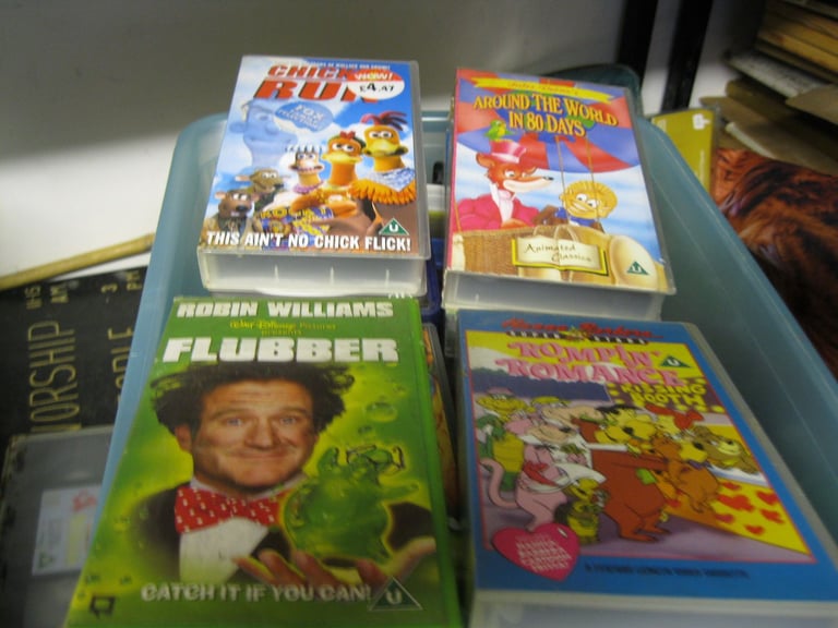 VARIOUS VHS TAPES, GUNNISLAKE PL18 9NA