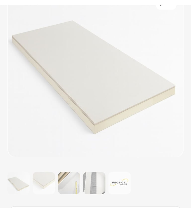 image for Insulated plasterboard 