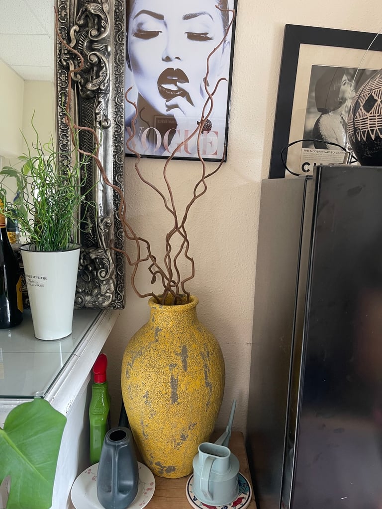 image for BEAUTIFUL UNUSUAL TALL VASE