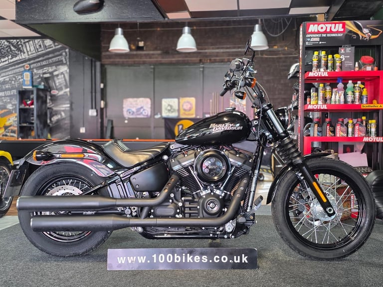 2019 HARLEY-DAVIDSON FXBB STREET BOB 1745 107 3,800 MILE'S 