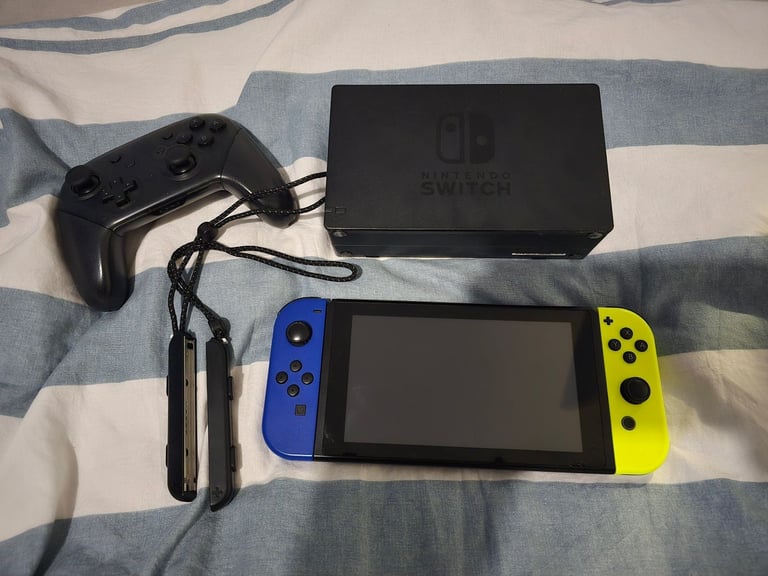 image for Nintendo switch with accessories