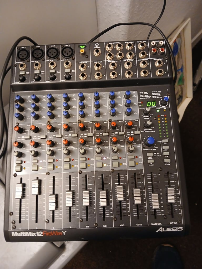 Alesis 12 channel mixer
