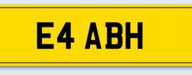 Private Plate For Sale