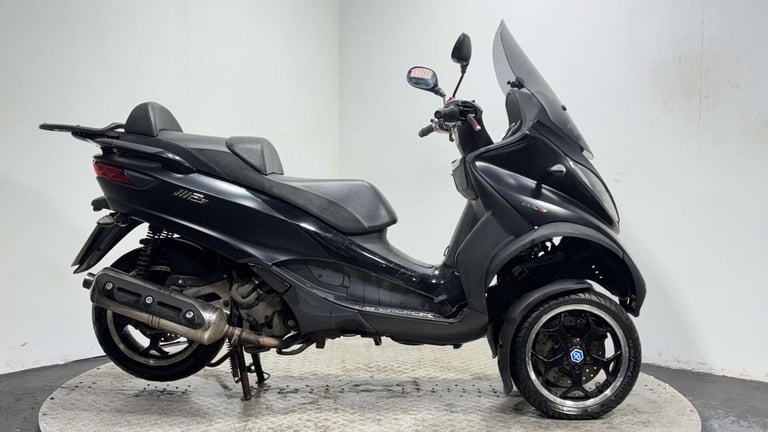 Piaggio MP3 LT SPORT 2015 19K GOOD RUNNING TRIKE 3 WHEELER PROJECT BIKE 500CC