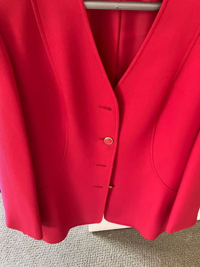 image for Eastex red suit worn once only