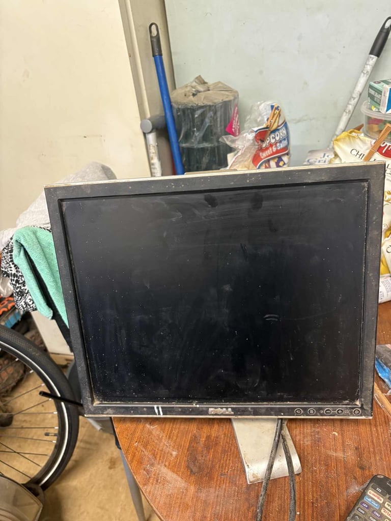 Two computer monitors