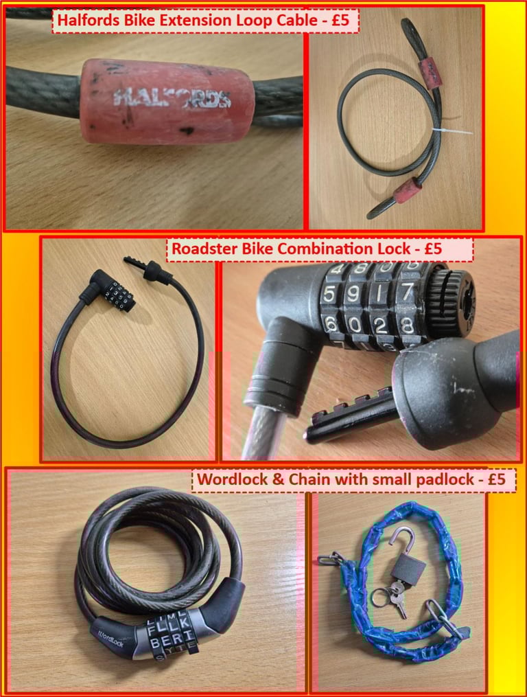 Bike Locks [3 sorts]