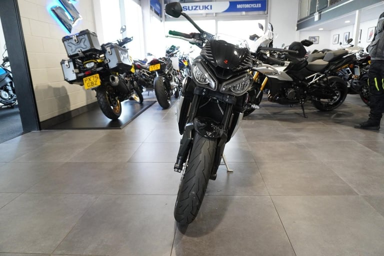 Triumph Street Triple 765 R, 2021, Black with just 3360miles