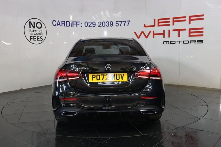 2022 Mercedes-Benz A-Class 1.3 A250e 15.6kWh AMG Line Edition Premium Saloon 4dr 8G-DCT Saloon PE...
