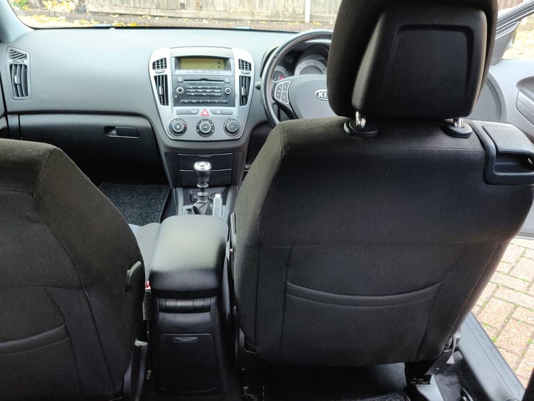 KIA PRO CEED 1.4 16v ZR-7 2008 08 REG BLACK 3 DOORS 5 SPEED MANUAL A/C 122K MILES ULEZ FREE SUPERB