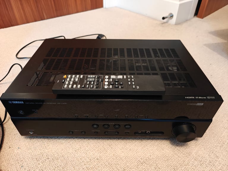 Yamaha Receiver, 5 Boston Acoustics Satalitte Speakers and Yamaha Subwoofer