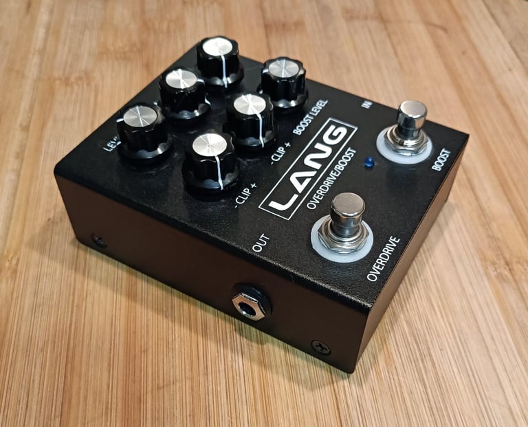 Lang (USA) Overdrive & Boost pedal for guitar