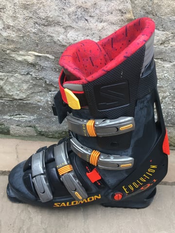 Salomon Ski Boots Mens 42, bag and gloves | in Edinburgh | Gumtree