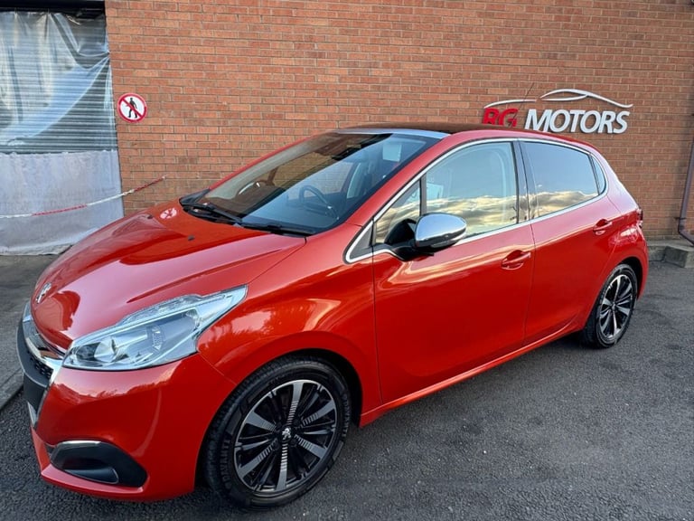  Peugeot 208 1.2 PureTech Allure Premium Orange 5dr Hatch Petrol
