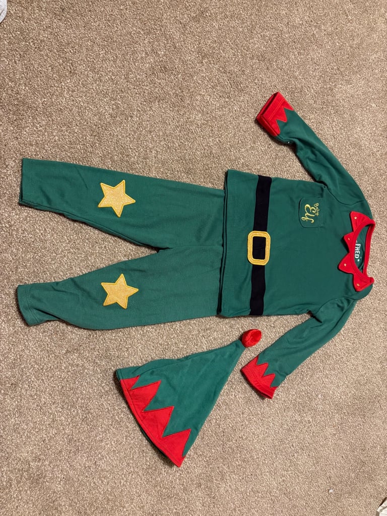 image for Baby Christmas elf outfit 9-12 months 