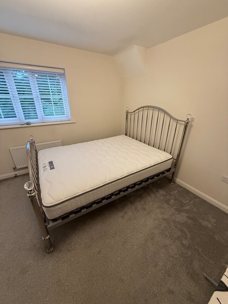King Size Bed + Mattress 
