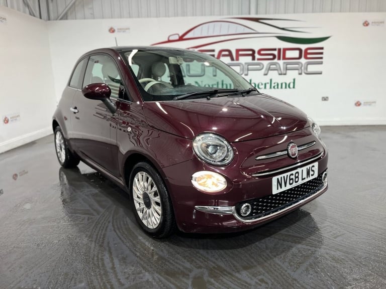 image for 2018 Fiat 500 1.2 Lounge 3dr HATCHBACK PETROL Manual