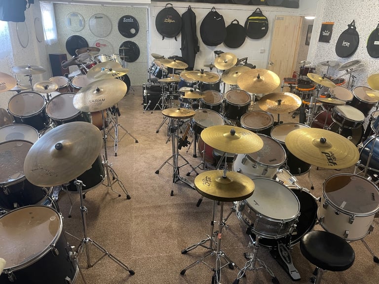 WHD jazz kit meinl cymbals.