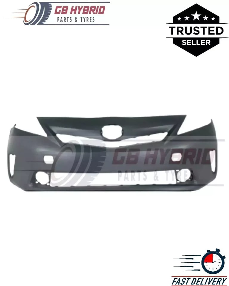 New Toyota Prius Plus 2011-2015 Front Bumper Black (Paint 202)