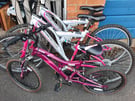 2 Adult and 1 Child Bikes for Sale