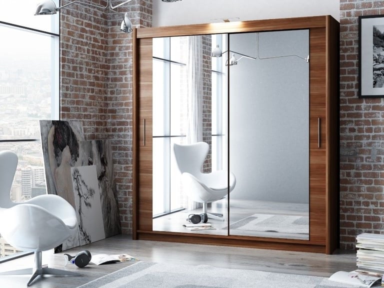 NEW 2 & 3 Door Sliding Door Wardrobe With Free & Fast Wardrobe Delivery