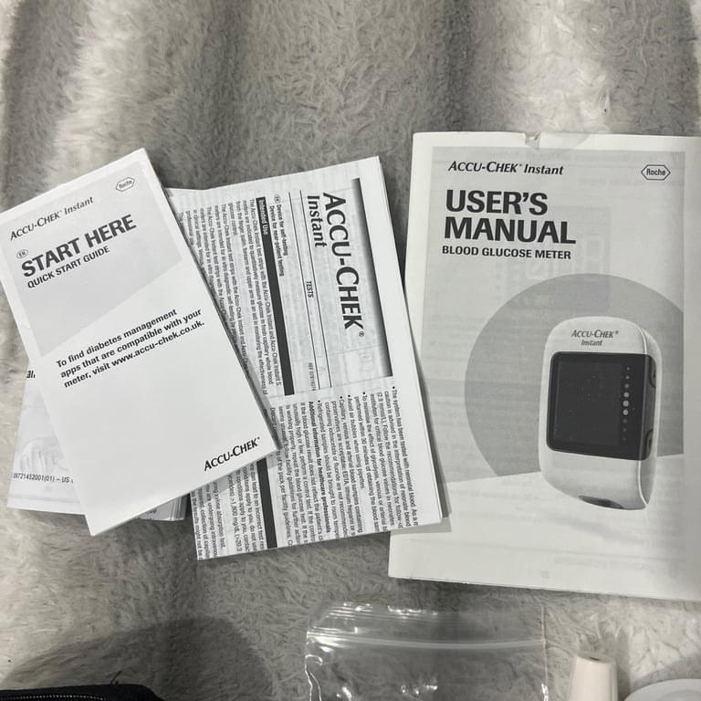 Accu-chek Instant Blood Glucose Monitor Meter Kit