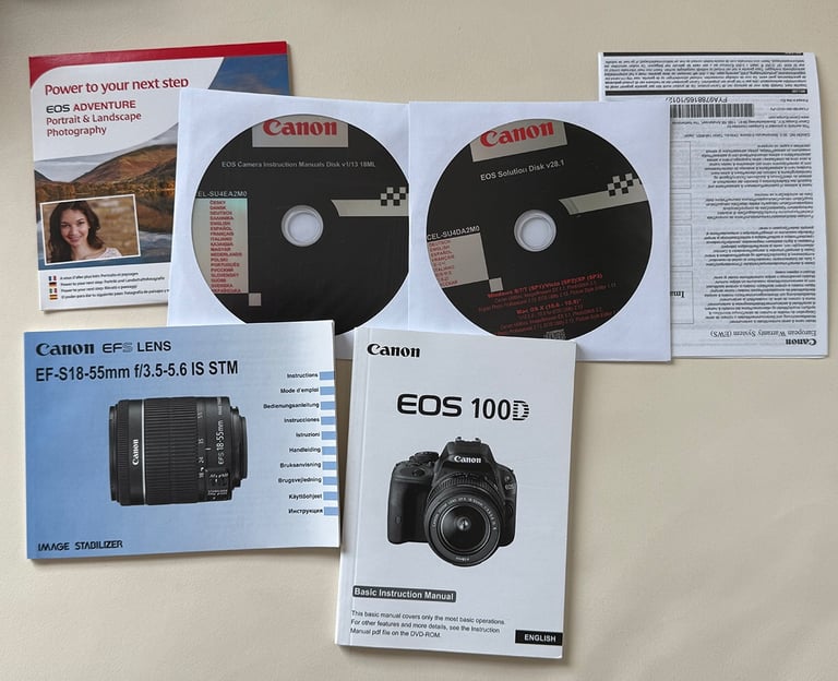 Canon EOS 100D SLR Camera