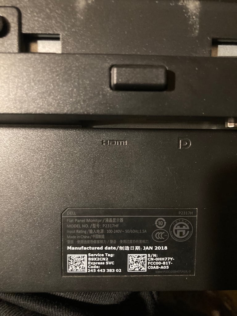 Dell hd monitor 