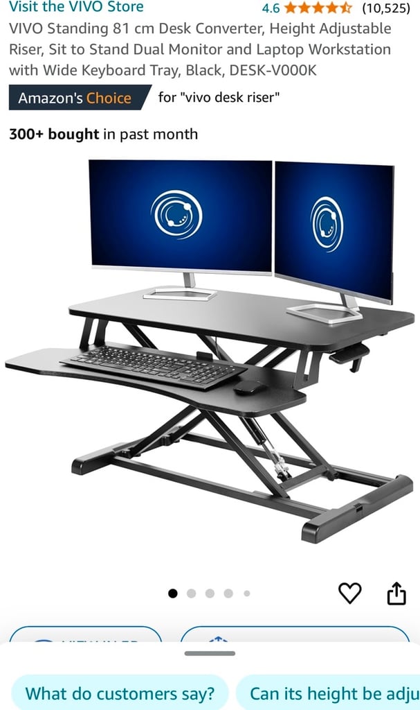 VIVO Desk Riser