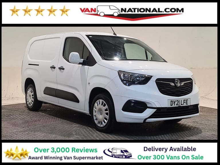 2021 21 VAUXHALL COMBO 1.5 TURBO D 2300 SPORTIVE L2 H1 LWB 100 BHP DIESEL