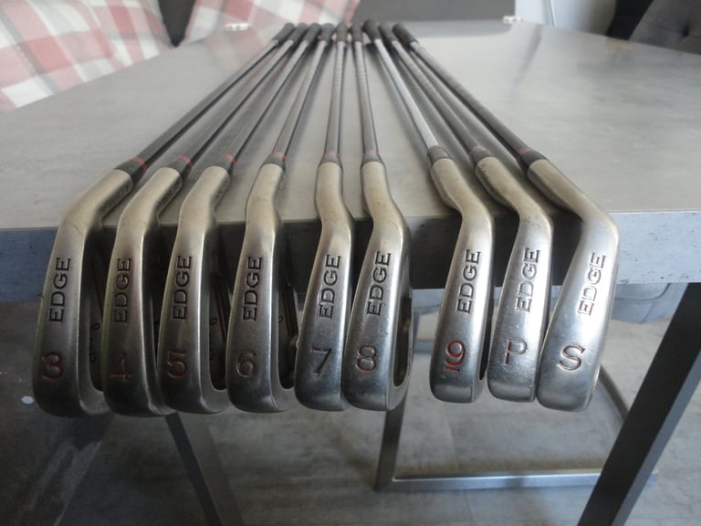Various golf clubs sets of irons, Ping, wilson, titleist, taylormade ladies, macgregor, ben hogan