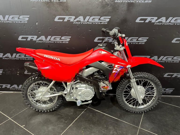 Honda CRF 110 2025 NEW 4 STROKE JUNIOR FUN BIKE AT CRAIGS MOTORCYCLES