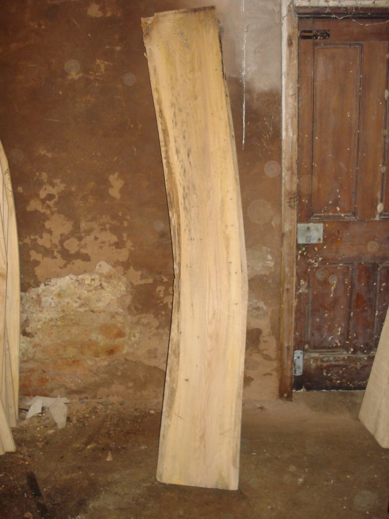 HUGE SOLID ELM LINTEL BEAM FOR FIREPLACE DOORWAY 84 IN X 13.5 IN X 5 IN BEAM II