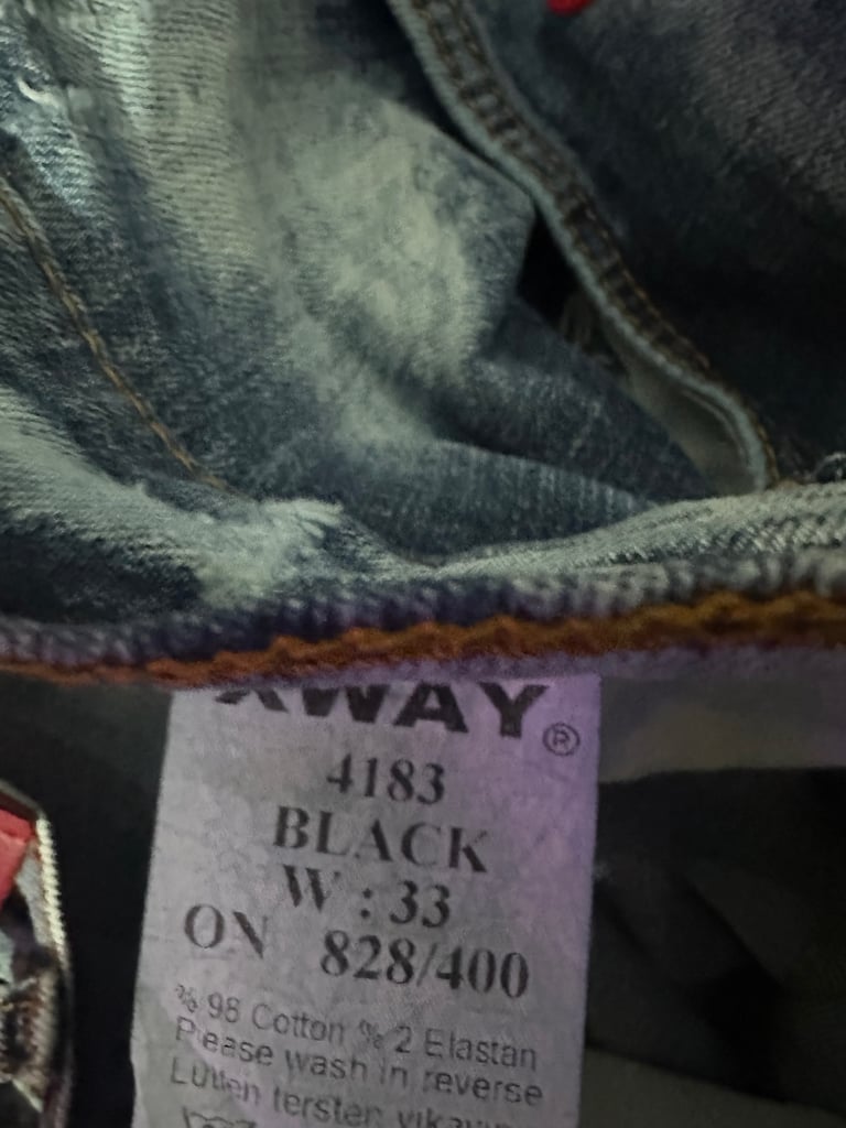 Icon 2 X Way Ripped Jeans