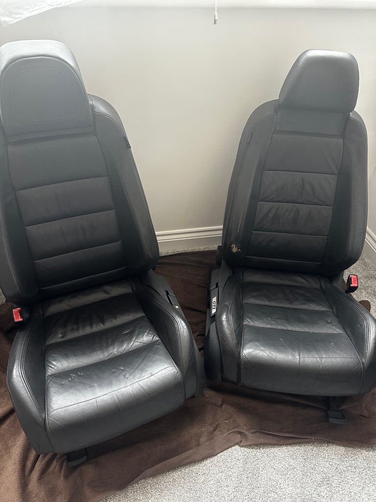image for Vw leather seats front two golf caddy polo 