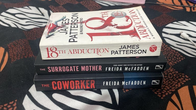 image for Thriller book bundle