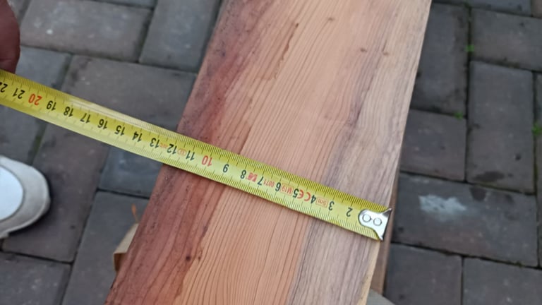 Fully seasoned Yew planks