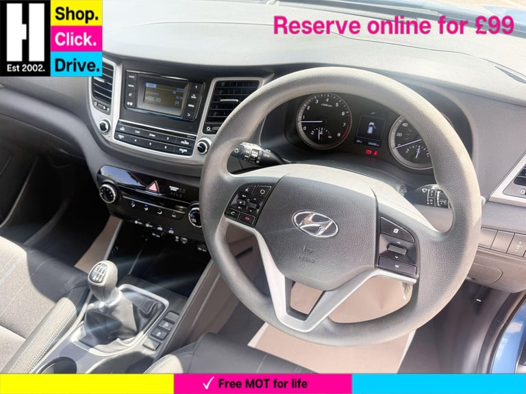 2018 Hyundai TUCSON 1.6 GDi Blue Drive S Euro 6 (s/s) 5dr ESTATE Petrol Manual