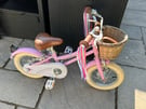 Girls pedal bike 