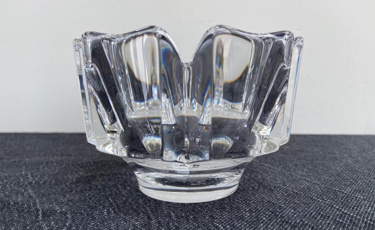 Vintage, Orrefors of Sweden, 🇸🇪 Art Glass, Corona bowl