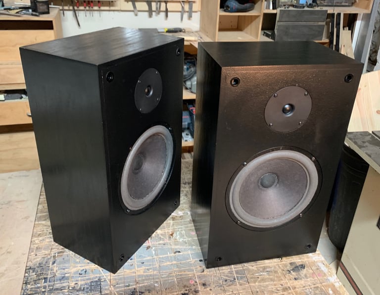 Snell Type K Speakers. Re-foamed and re-capped